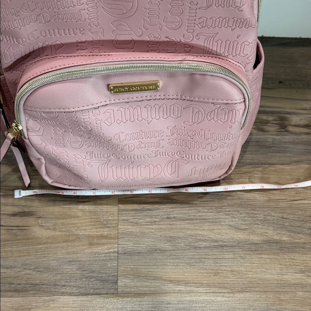 Juicy Couture Embossed Pink Backpack - Picture 7 of 8